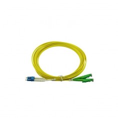 Cablu OPTO Patch cord fibra optica E2000/APC-LC/PC, SM OS2 9/125, manta LSZH 3.0mm, duplex 3m E2000/APC-LC/PC-SM/DX-3