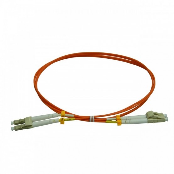 Cablu OPTO Patch cord fibra optica LC/PC-LC/PC, MM OM2 50/125, manta LSZH 2.0mm, duplex 15m LC-LC-MM2/DX-15
