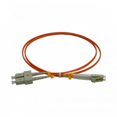 Cablu OPTO Patch cord fibra optica SC/PC-LC/PC, MM OM2 50/125, manta LSZH 2.0mm, duplex 5m SC-LC-MM2/DX-5