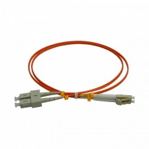 Cablu OPTO Patch cord fibra optica SC/PC-LC/PC, MM OM2 50/125, manta LSZH 2.0mm, duplex 5m SC-LC-MM2/DX-5