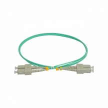 Cablu OPTO Patch cord fibra optica SC/PC-SC/PC, MM OM3 50/125, manta LSZH 2.0mm, duplex 2m SC-SC-MM3/DX-2