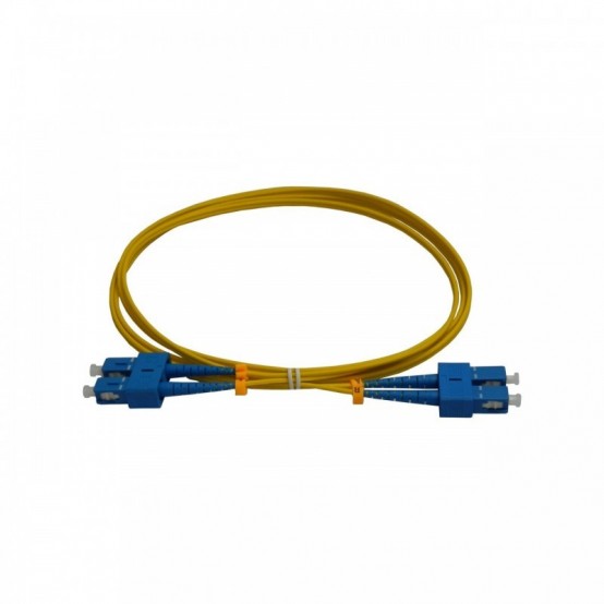 Cablu OPTO Patch cord fibra optica SC/PC-SC/PC, SM OS2 9/125, manta LSZH 2.0mm, duplex 1m SC-SC-SM/DX-1