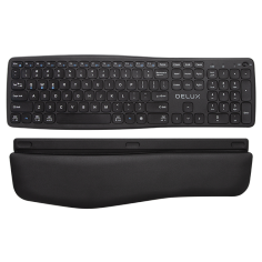 Tastatura Delux  GM908CV-BK 2