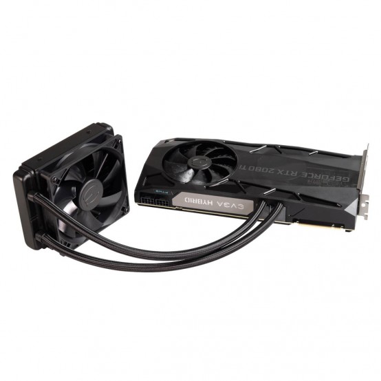 Placa video EVGA GeForce RTX 2080 TI FTW3 ULTRA HYBRID Gaming 11G-P4-2484-KR