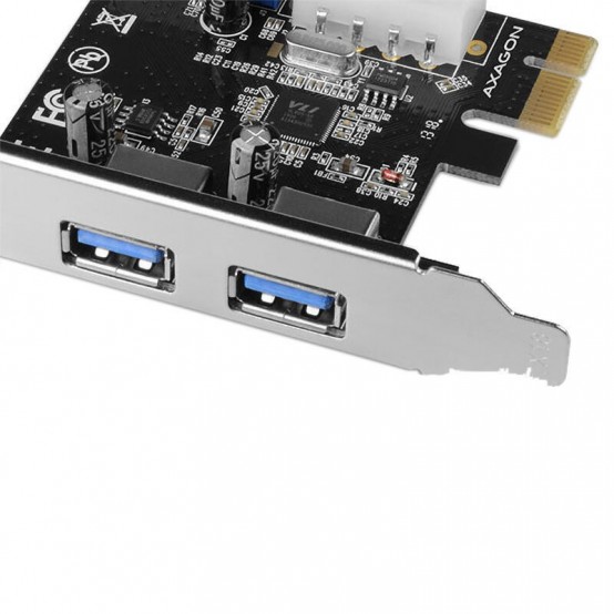 Adaptor Axagon PCIe controller 2+2x SuperSpeed USB PCEU-232VL