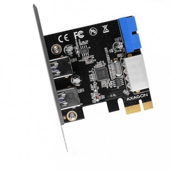 Adaptor Axagon PCIe controller 2+2x SuperSpeed USB PCEU-232VL