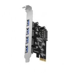 Adaptor Axagon PCIe controller 4x external SuperSpeed USB PCEU-430VL