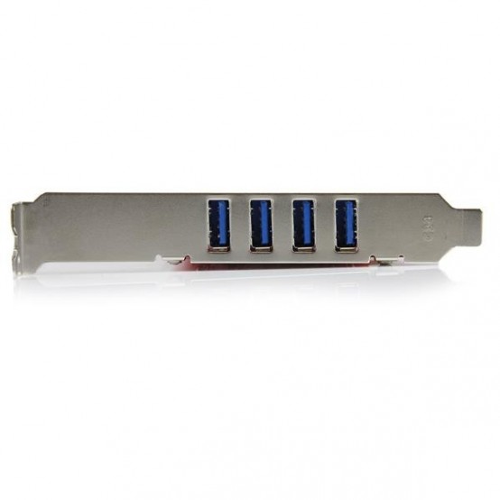 Adaptor StarTech.com 4 Port PCI SuperSpeed (5Gbps) USB 3.0 Adapter Card with SATA / SP4 Power PCIUSB3S4