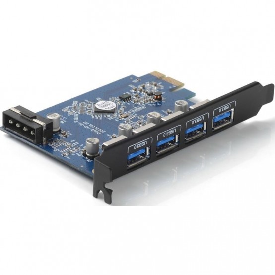 Adaptor Orico 4 Port-uri USB 3.0 PCI-Express Card PVU3-4P