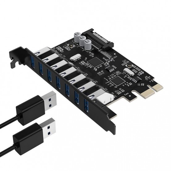 Adaptor Orico 7 Port USB 3.0 PVU3-7U-V1