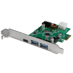 Adaptor M-Cab PCIe card USB 3.2 Gen2, 1x USB-C, 2x USB-A Port, PD, 5Gbps 7070044