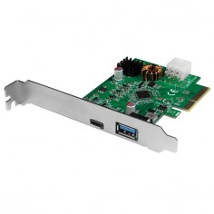 Adaptor M-Cab PCIe card USB 3.2 Gen2 USB-C, USB-A, 1+1 Port, 10Gbps, USB-C PD 3.0 with max 30W 7070043