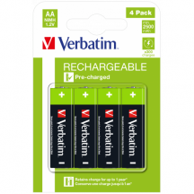 Acumulator Verbatim AA Premium Rechargeable Batteries HR6 49517