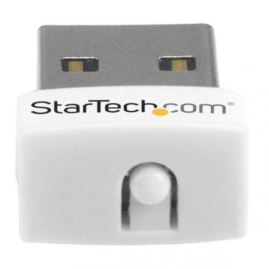 Placa de retea StarTech.com USB 150Mbps Mini Wireless N Network Adapter - 802.11n/g 1T1R USB WiFi Adapter - White USB150WN1X1W