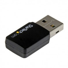 Placa de retea StarTech.com USB 2.0 AC600 Mini Dual Band Wireless-AC Network Adapter - 1T1R 802.11ac USB433WACDB 2