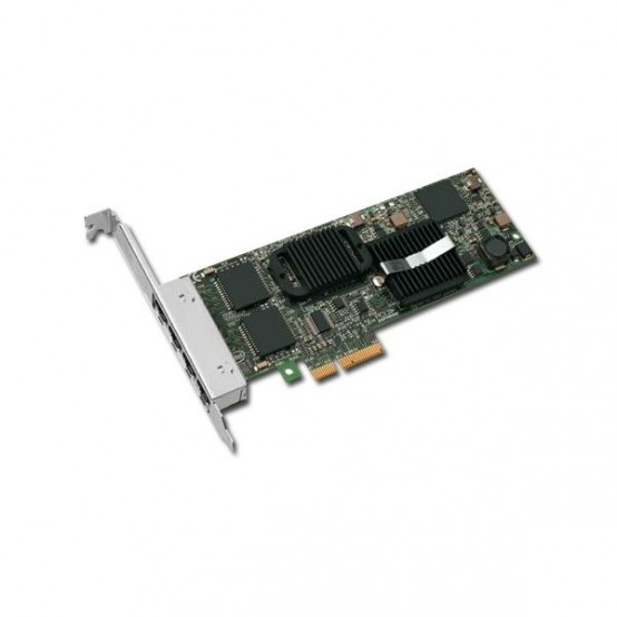 Placa de retea Intel Gigabit ET2 (PCI Express, 10/100/1000Base-T) E1G44ET2BLK