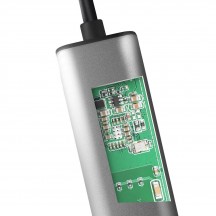 Placa de retea Axagon Type-A USB3.2 Gen 1 - 2.5 Gigabit Ethernet 10/100/1000/2500 Adapter, titan grey ADE-25R