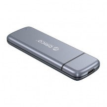 Rack Orico M.2 SSD Case M.2 NVMe NGFF Enclosure to USB3.1 Gen2 Type-C 10Gbps External HDD Hard Drive Case Grey M2L2-NV03C3-GY