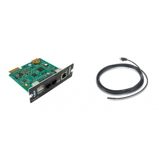 Placa de retea APC UPS Network Management Card 3 with Environmental Monitoring AP9641