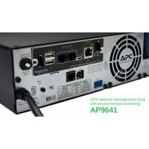 Placa de retea APC UPS Network Management Card 3 with Environmental Monitoring AP9641
