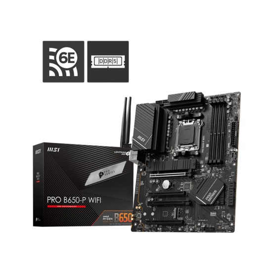 Placa de baza MSI PRO B650-P WIFI 7D78-001R