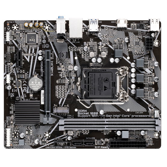 Placa de baza GigaByte  H470M K