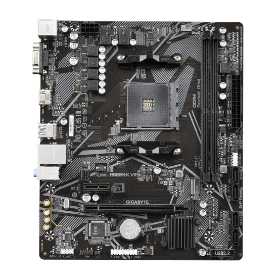 Placa de baza GigaByte  A520M K V2