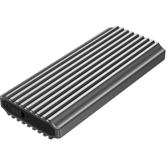 Rack Gembird USB 3.1 enclosure for M.2 NVMe drives, backlighted, aluminum EE2280-U3C-03