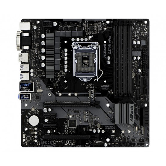 Placa de baza ASRock Q370M vPRO 90-MXB7Q0-A0UAYZ