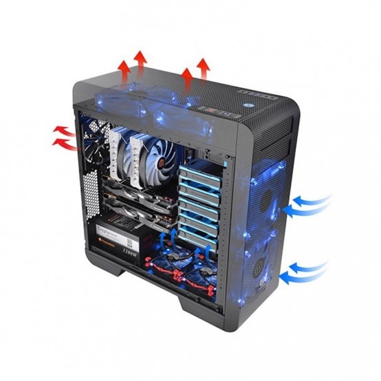 Carcasa Thermaltake Core V71 CA-1B6-00F1WN-00