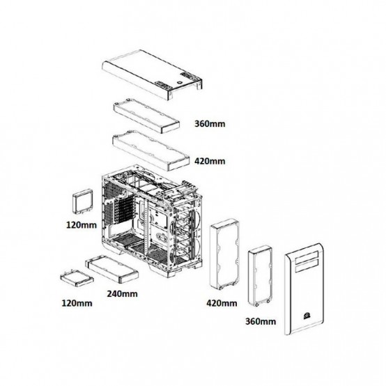Carcasa Thermaltake Core V71 CA-1B6-00F1WN-00