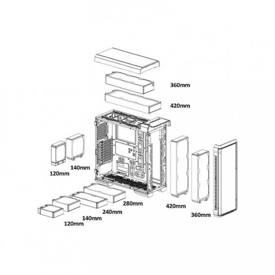 Carcasa Thermaltake Urban T81 CA-1B7-00F1WN-00