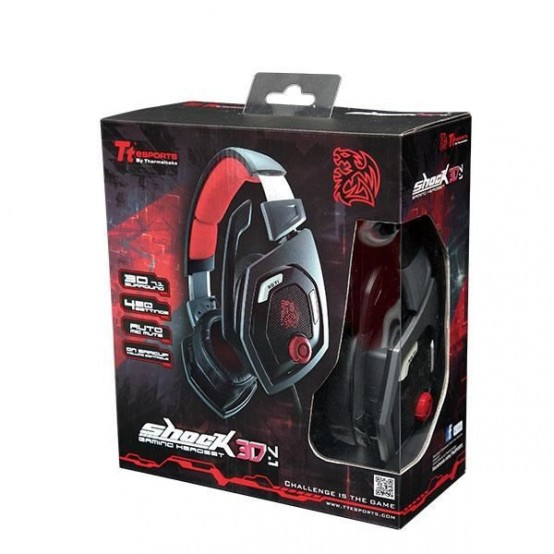Casca Thermaltake Tt eSPORTS SHOCK 3D 7.1 HT-RSO-DIECBK-13