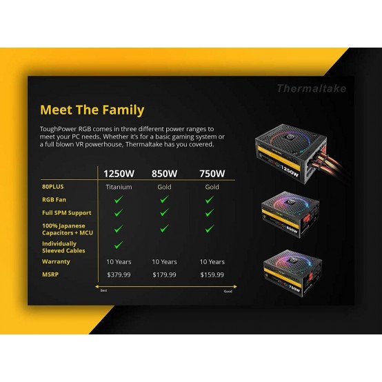 Sursa Thermaltake Toughpower DPS G RGB 1250W Titanium TPG-1250D-T