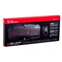 Tastatura Thermaltake CHALLENGER Prime RGB Combo KB-CPC-MBBRUS-01