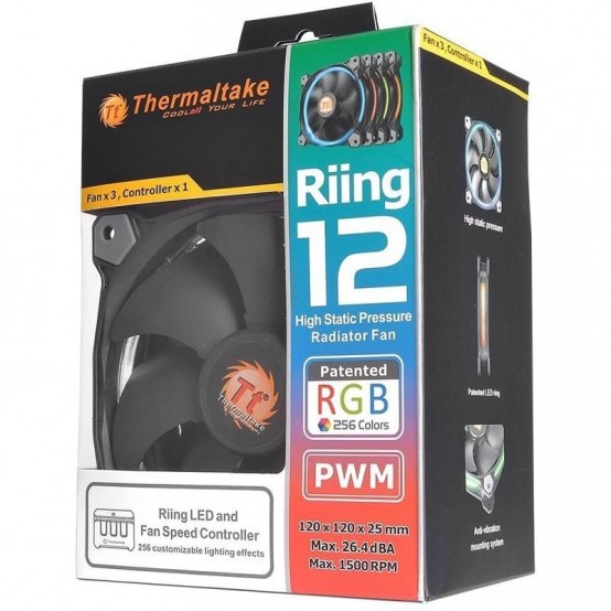 Cooler Thermaltake Pacific RL360 RGB Water Cooling Kit CL-W113-CA12SW-A