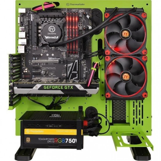Cooler Thermaltake Water 3.0 Riing Red 280 CL-W138-PL14RE-A