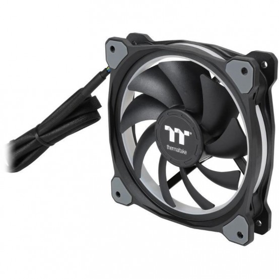 Ventilator Thermaltake Riing Plus 12 RGB Radiator Fan TT Premium Edition CL-F053-PL12SW-A
