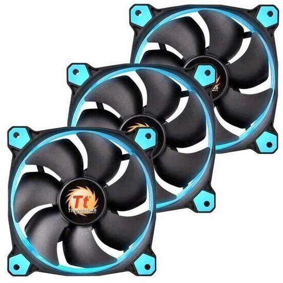 Ventilator Thermaltake Riing 12 LED Blue CL-F055-PL12BU-A