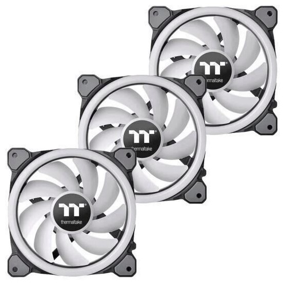 Ventilator Thermaltake Riing Trio 12 RGB Radiator Fan TT Premium Edition CL-F072-PL12SW-A