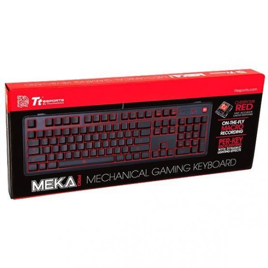 Tastatura Thermaltake Tt eSPORTS MEKA Pro Cherry Red KB-MGP-RDBDUS-01