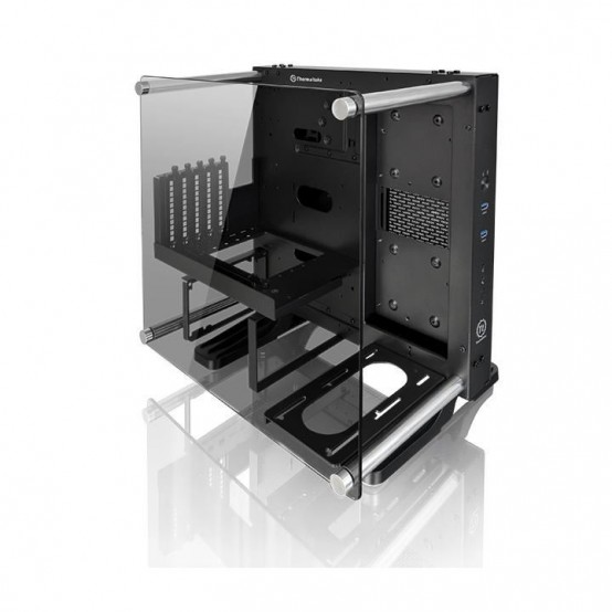 Carcasa Thermaltake Core P1 TG Mini ITX CA-1H9-00T1WN-00