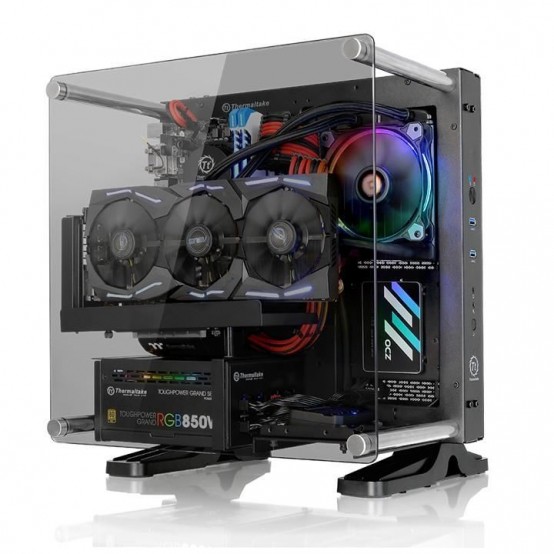 Carcasa Thermaltake Core P1 TG Mini ITX CA-1H9-00T1WN-00