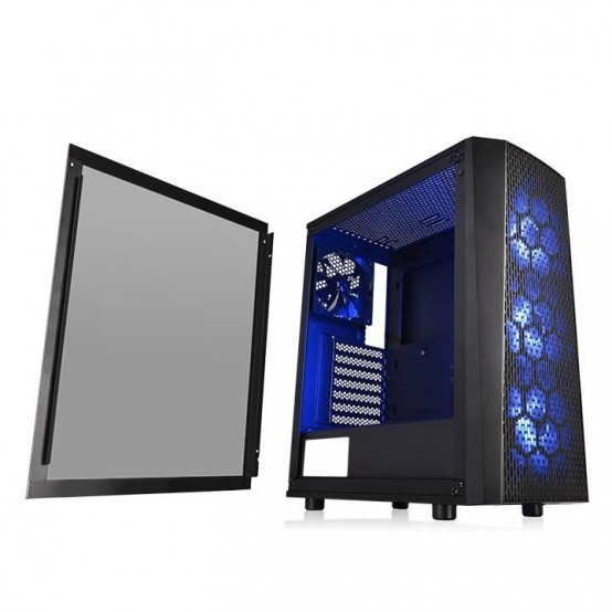 Carcasa Thermaltake Versa J24 Tempered Glass RGB Edition CA-1L7-00M1WN-01
