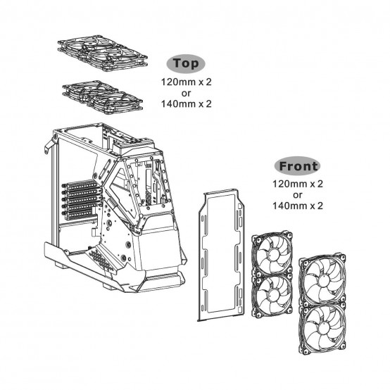 Carcasa Thermaltake AH T200 CA-1R4-00S1WN-00