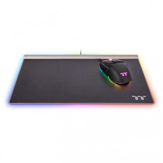 Mouse pad Thermaltake Premium Argent MP1 GMP-MP1-BLKHMC-01