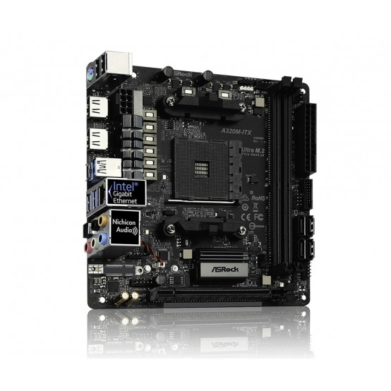 Placa de baza ASRock A320M-ITX 90-MXB7X0-A0UAYZ