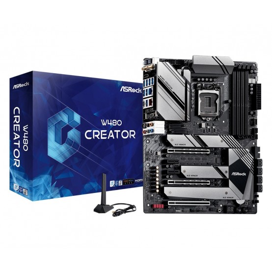 Placa de baza ASRock W480 Creator 90-MXBC30-A0UAYZ
