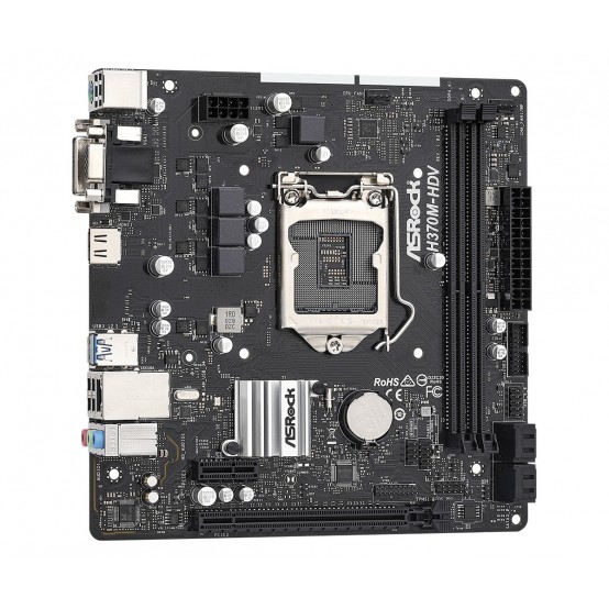Placa de baza ASRock H370M-HDV 90-MXBF40-A0UAYZ