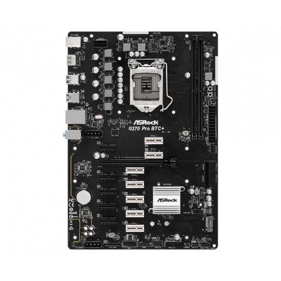 Placa de baza ASRock Q270 Pro BTC+ 90-MXBHM0-A0UAYZ